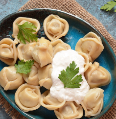 Pelmeně s kuřecí mletým masem 