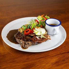 300g  Brazilský HOVĚZÍ RIB EYE steak