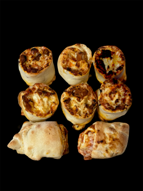 Pizzabrötchen mit Gyros