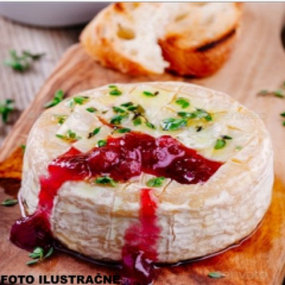 ŠALÁT S GRILOVANÝM ENCIÁNOM A BRUS. OMÁČKOU