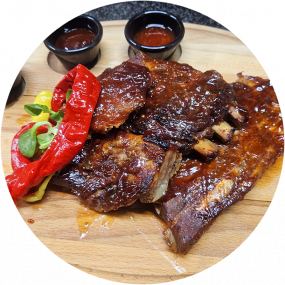 Pečená žebírka 450g