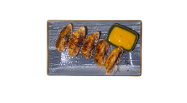 Pierożki Gyoza (gotowane na parze) krewetki