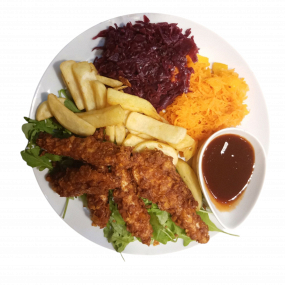 Polędwiczki w płatkach kukurydzianych 