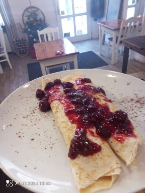 Naleśniki na słodko z twarogiem