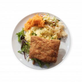 Szwajcar z żółtym serem 