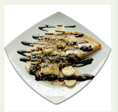 151. NUGÁTOVÉ PALACINKY PLNENÉ BANÁNOM A ORIEŠKAMI 330g