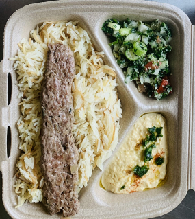 Plateau Kefta kebab