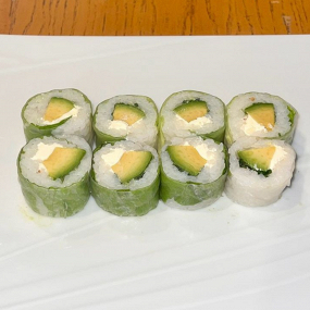 Spring rolls avocat fromage