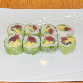 Spring rolls thon cru concombre