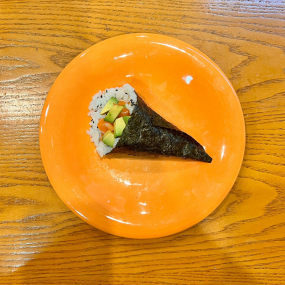 Témaki tartare saumon avocat