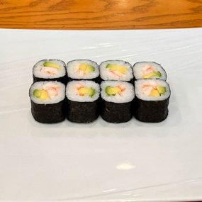 Maki crevette avocat