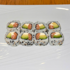 California saumon cheese