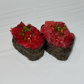 Gunkan tartare thon ciboulette