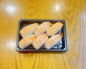 Sushi crevette x6