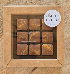 Praliné a 70 % chocolat au lait