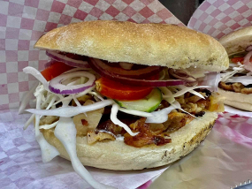 1. Gyros v domácej žemli