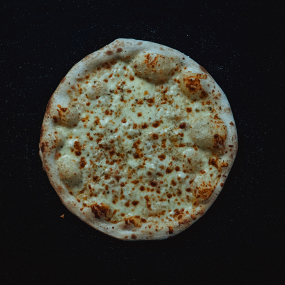 Pizza chléb se sýrem