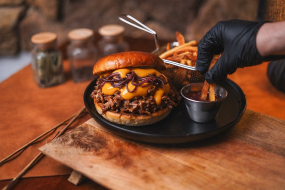Trhaný burger