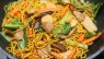 Nouilles sautées crevettes
