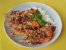 Crevettes frites