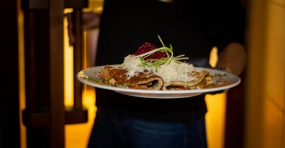 Kuracie soté v domácej zemiakovej placke 