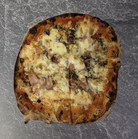 Pizza Prosciutto Funghi
