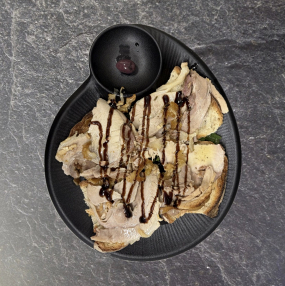 Bruschetta Spanferkel