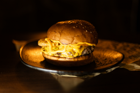 Cheesy Madness Burger