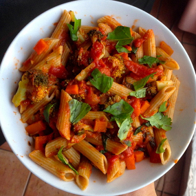 Penne Tomato Veggie