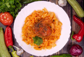 Varza Calita cu Carne de Porc