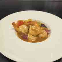 93. GAMBERI FUNGHI E BAMBU