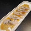 259.3. CARPACCIO BRANZINO AFFUMICATO (5 Pz)