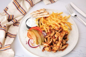 Gyros Grecesc la Farfurie