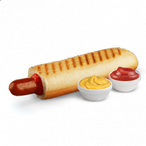COMBO: Hotdog cu Cârnat de Porc+ Băutură