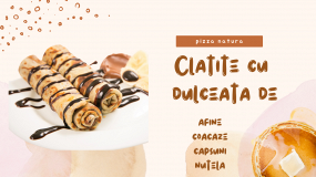 Clătite cu Nutella