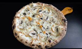 Pizza Pollo e Funghi