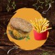 Meniu Dublu CrispyBurger Pui