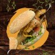 Dublu Crispyburger pui (350g)