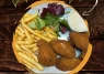 Aripioare (6) Crocante Cu Cartofi Pai Și Sos (350/50g)