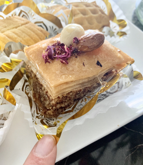 Baklawa amande ou noix