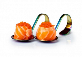 Gunkan Salmone Tobiko