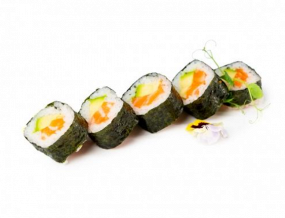Futo Maki Sake Avocado