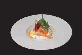 50. Carpaccio mix burrata