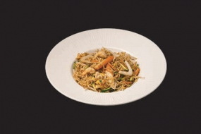 167. Spaghetti cinese con frutti di mare