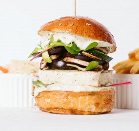 20. Veggie Cheeseburger