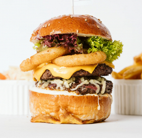 9. Texas Cowboy Cheeseburger