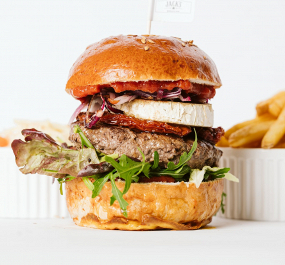 19. Goat Cheeseburger