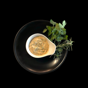 Knoblauch Dip mit Kräutern