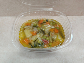 Zuppa di verdure con legumi