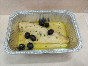 Filetti di spigola alla vernaccia